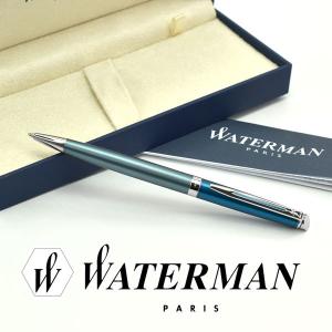 【WATERMAN】ウォーターマン メトロポリタン エッセンシャル シーブルーCT ボールペン 油性 WM-METROPES-SB-BP｜1more