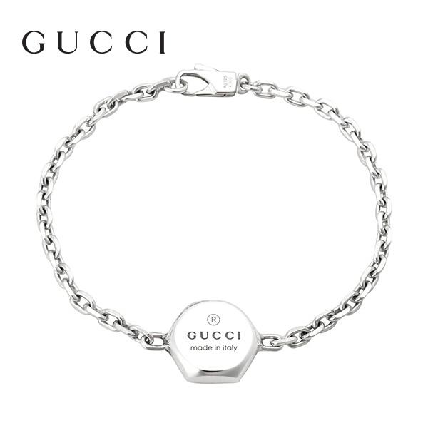 グッチ トレードマーク ブレスレット レディース XL(19cm 7.5インチ)  YBA77916...