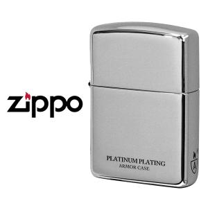 ZIPPO（ジッポー） チタン ライター シンプル 無地 プラチナ シルバー