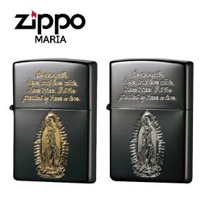 ジッポー マリア ライター ZIPPO MARIA ブラック ZIP-MARIA-2BKの商品画像