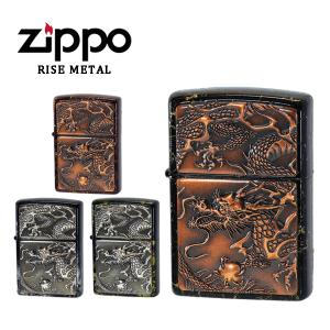ZIPPO（ジッポー） ダブルドラゴン ライター 和柄 龍 限定モデル