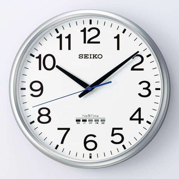 SEIKO セイコークロック   ホワイト  掛時計 スマホ Bluetooth 連動 ZS253S
