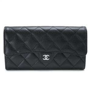 CHANEL マトラッセ　長財布 黒 楽天市場】【美品】 シャネル 長財布 クラシック ロングジップ