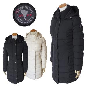 【新品未使用】国内正規品CAPE HORNダウンコートサンタクルズエコファー42 ケープホーン Cape Horn ダウンコート サンタクルーズ エコファー