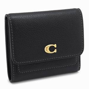 コーチ COACH 折財布 レディース ミラ スモール フラップ ウォレット CAO13 B4/BK 二つ折り財布 コンパクト財布 レザー ブラック 黒 2026年春夏新作