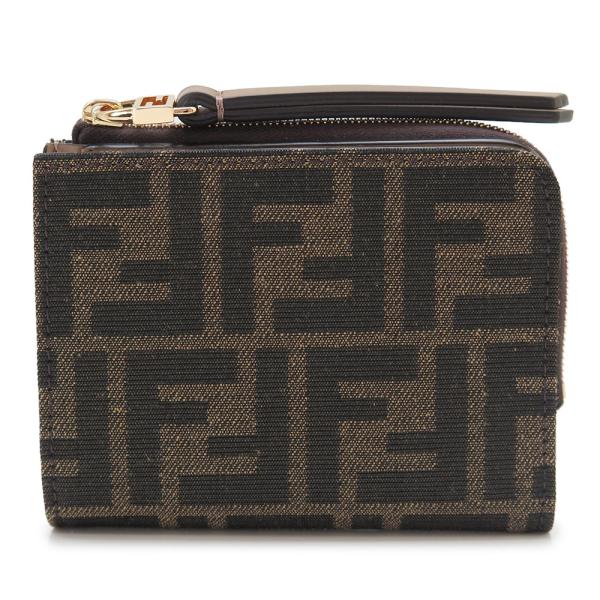 フェンディ FENDI 折財布 レディース スリム バゲット 8M0519 A98P F0A6E 二...