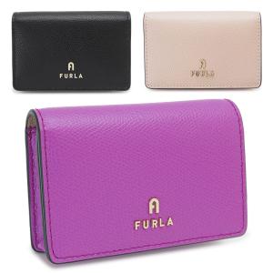 フルラ カードケース レディース CAMELIA WP00306 ARE000 カメリア 名刺入れ レザー 単色 バイカラー FURLA｜1pia