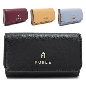 フルラ キーケース レディース C AMELIA WR00436 ARE000 カメリア 4連フック キーリング 単色 バ イカラー FURLA｜1pia