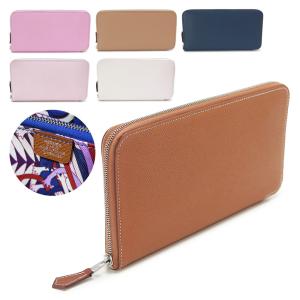 Azap エルメス 財布 アザップ シルクイン ロング ヴォーエヴァーカラー