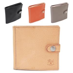 IL BISONTE（イルビゾンテ） 財布 二つ折り財布 小銭入れ付き メンズ