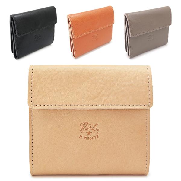 並行輸入品 イルビゾンテ IL BISONTE 折財布 レディース メンズ SMW022 PV000...