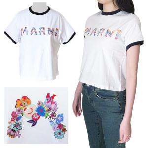 MARNI（マルニ） キッズ Tシャツ Flower Logo T-Shirts M01428 M00HZ