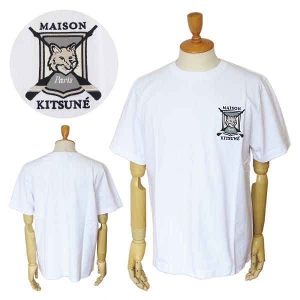 並行輸入品 メゾンキツネ Tシャツ 半袖 メンズ LM00118KJ0118 P100 トップス カ...