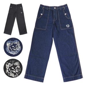 MAISON KITSUNE（メゾン キツネ） ジーンズ FOX HEAD PATCH INDIGO