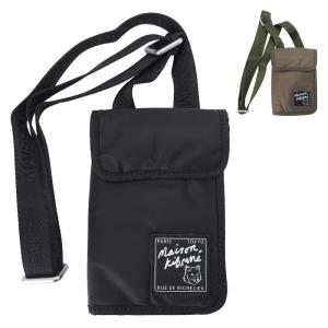 メゾンキツネ　ボディバック MAISON KITSUNE メゾンキツネ バッグ ボディバッグ ベルトバッグ