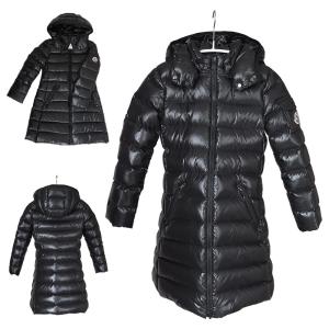 モンクレール ダウンジャケット キッズ ガールズ MOKA 1C50110 68950 999 モカ ダウンコート アウター ブラック 黒 MONCLER｜1pia