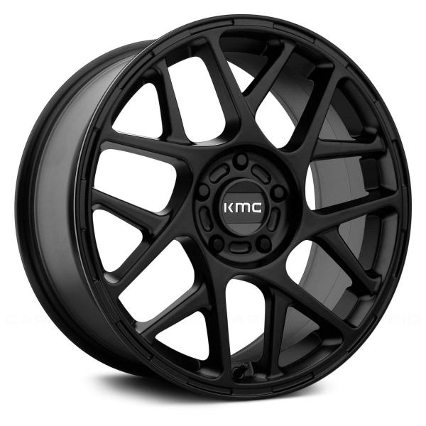 【並行輸入品】KMC KM708 BULLY Satin Black Wheel Chromium ...