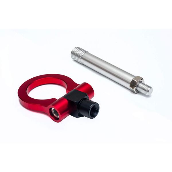 【並行輸入品】OriginalEuro レッドレーシング牽引フックアイ VW Golf MK7 Ti...