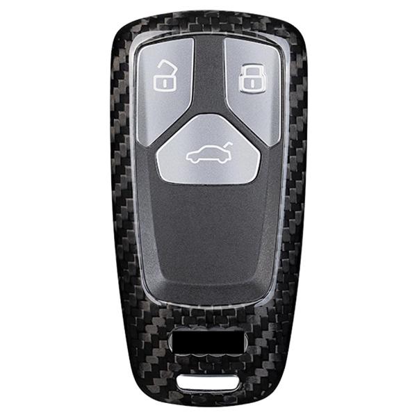 【並行輸入品】M.JVisun 純正カーボンファイバーキーフォブカバー アウディ A4 A4L A5...