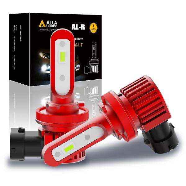 【並行輸入品】Alla Lighting 5200lm H8 H11 LED Bulbs H16, ...