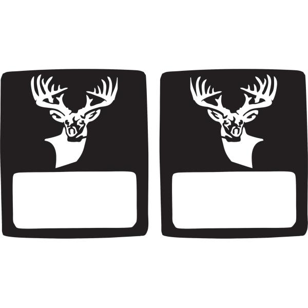 【並行輸入品】 JeepTails Deer Head Tail lamp Light Covers...