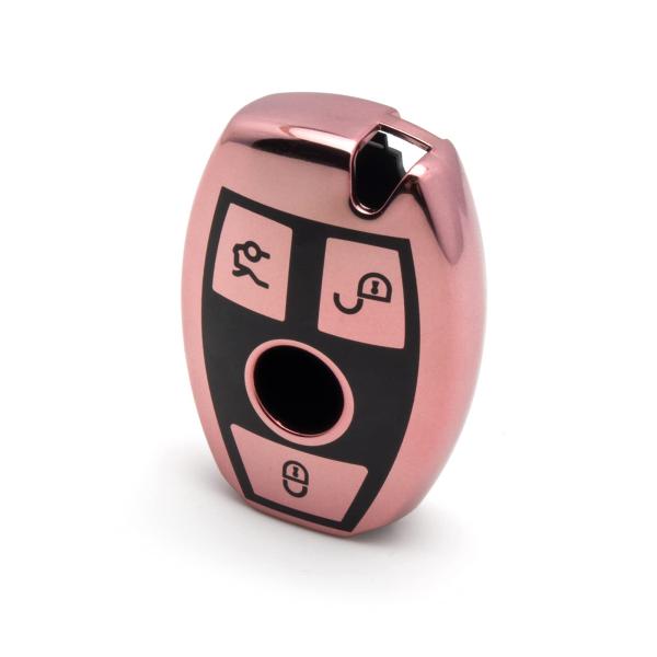 【並行輸入品】x xotic tech ローズゴールド TPU プリント 3ボタン キーフォブ シェ...