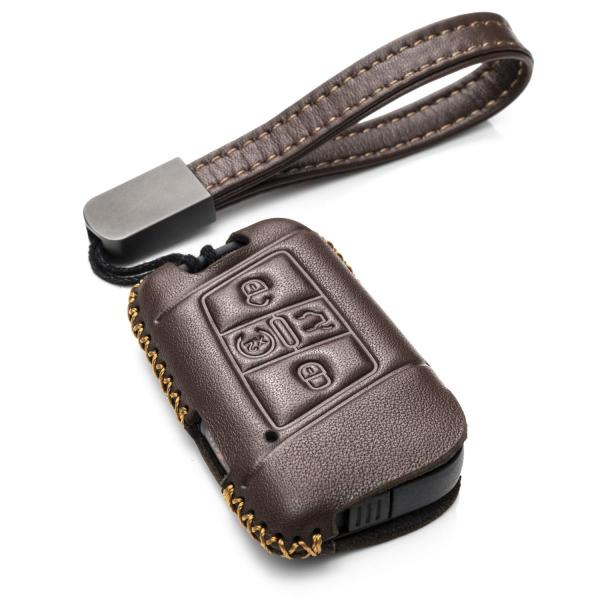 【並行輸入品】Vitodeco 本革 スマートキーフォブケース Volkswagen Atlas/J...