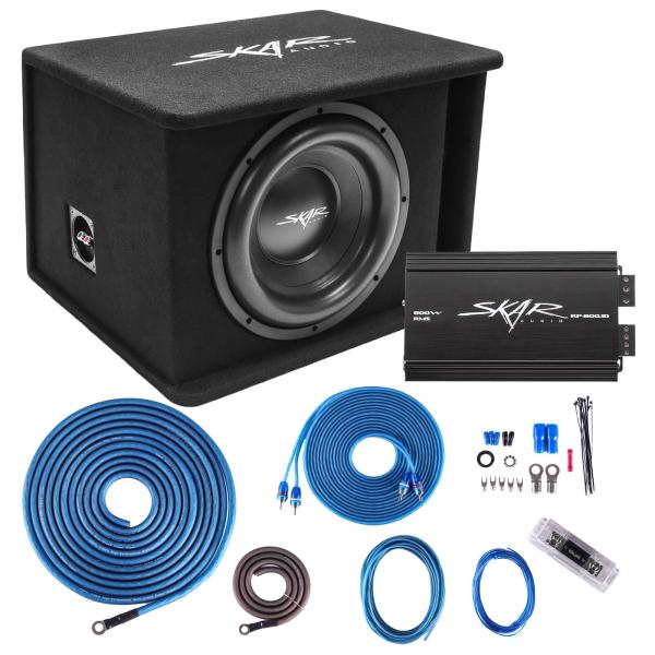 【並行輸入品】Skar Audio シングル12インチ 完全1,200ワット SDRシリーズ サブウ...