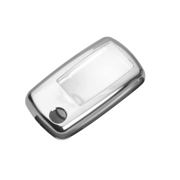 【並行輸入品】x xotic tech シルバーソフト TPU キー フォブ シェルスキンカバー、フ...