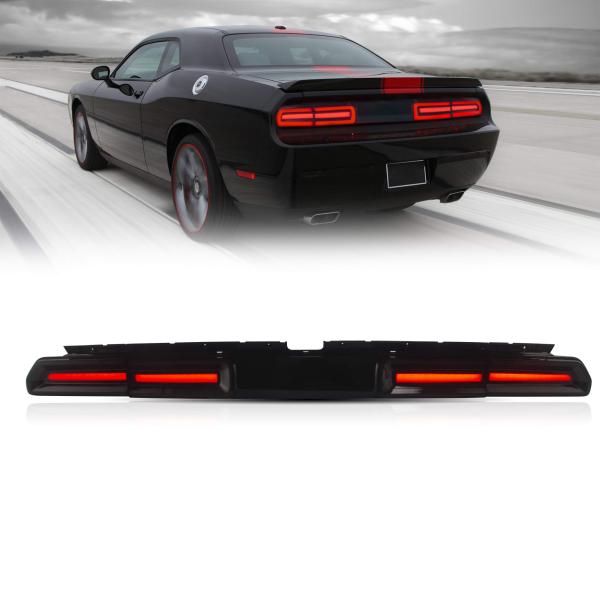 【並行輸入品】VLAND テールライト アセンブリ 2008 2014 ダッジチャレンジャー用 プラ...