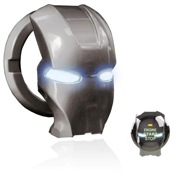 【並行輸入品】車のエンジンスタートストップボタンカバープッシュトゥスタートボタンイグニッションカバー...