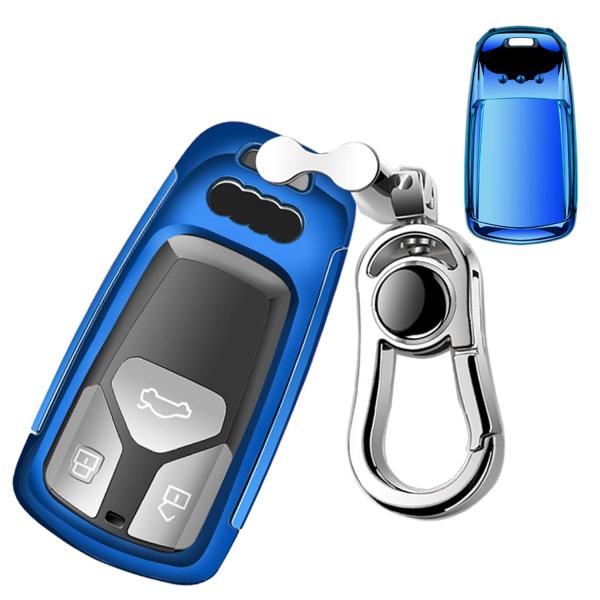 【並行輸入品】K LAKEY 車用キーフォブカバー アウディ対応 US サイズ: fit カラー: ...