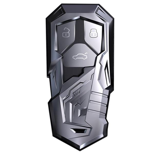【並行輸入品】Autek For Audi Key Fob Cover KeyChain, Meta...