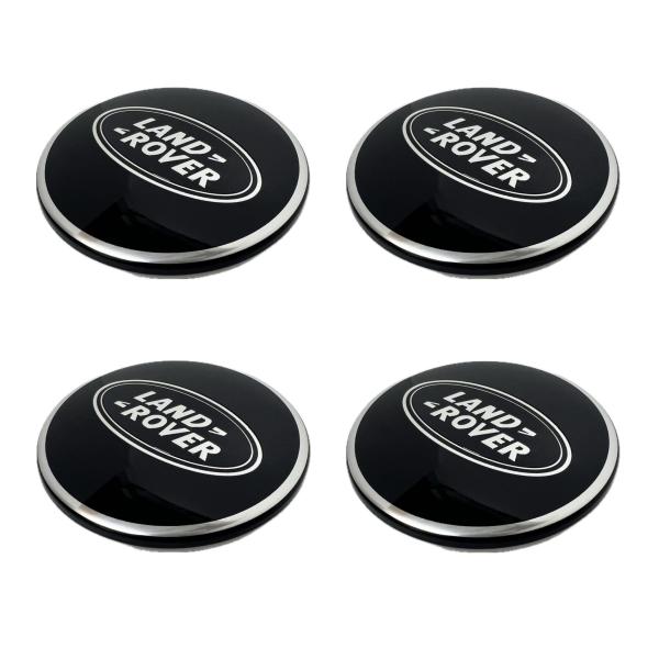 【並行輸入品】リムホイールセンターキャップセット x 4 レンジ LR4 DEF EVOQUE Sp...