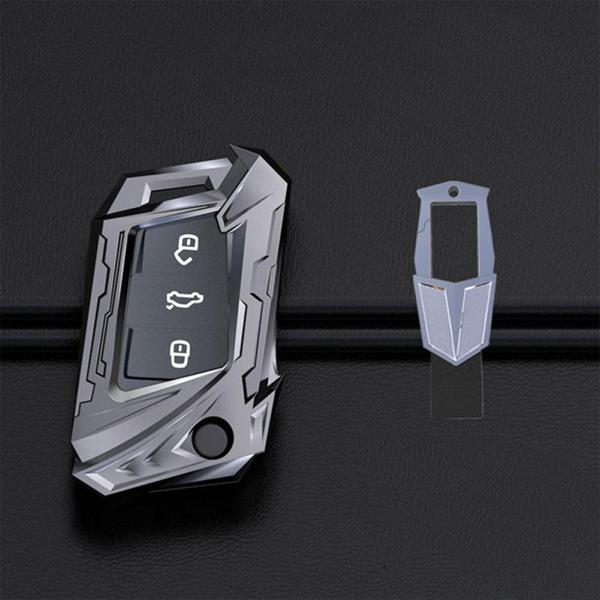 【並行輸入品】TPHJRM カーキーフォブカバースマート亜鉛合金キーケース、フォルクスワーゲンゴルフ...