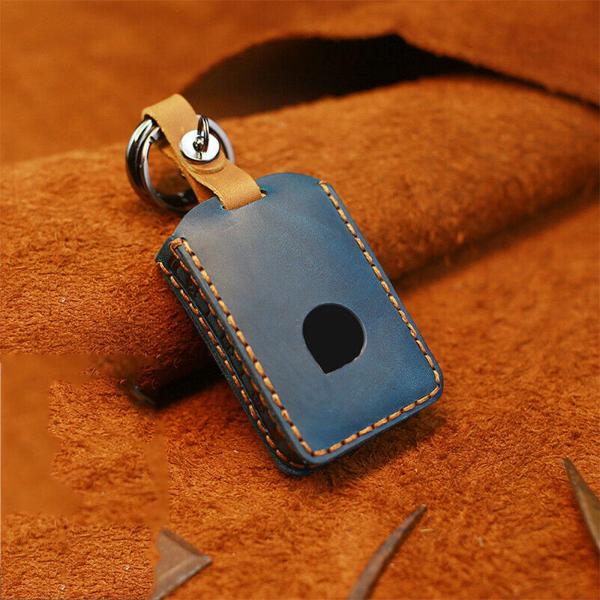 【並行輸入品】カーキーフォブカバースマートレザーキーケース、ボルボXc90 Xc40 V90 S90...