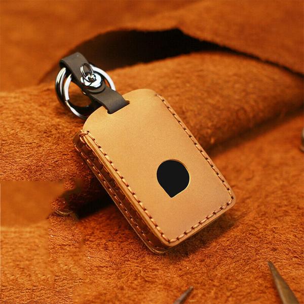 【並行輸入品】カーキーフォブカバースマートレザーキーケース、ボルボXc90 Xc40 V90 S90...