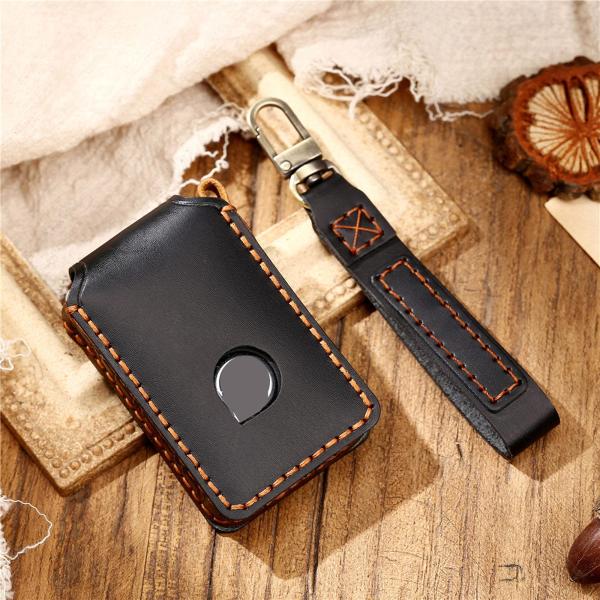 【並行輸入品】カーキーフォブカバースマートレザーキーケース、ボルボXC90 XC70 XC60 S6...