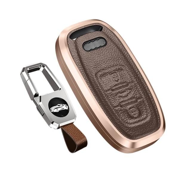 【並行輸入品】HIBEYO アウディキーフォブカバーケース Audi R8 Q5 Q7 S3 S4 ...