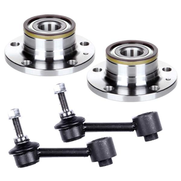 【並行輸入品】LSAILON 4pcs 512319 Wheel Hub Bearing Assem...