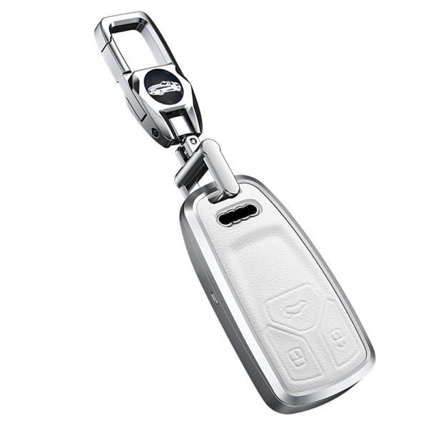 【並行輸入品】TOMING for Aluminum Leather Car Smart Key C...