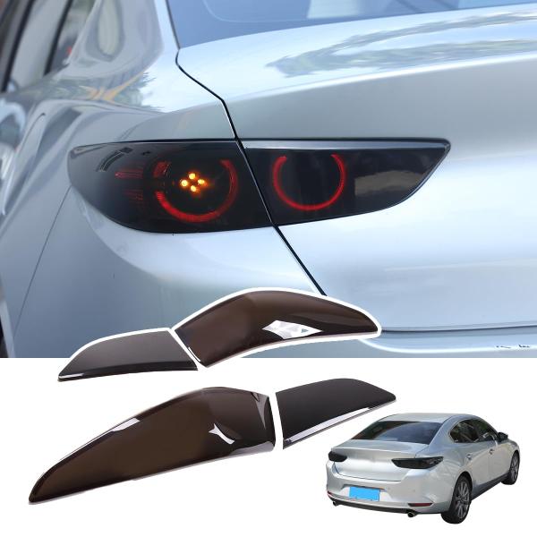 【並行輸入品】JONKOKO ABS 車外装テールライト保護カバーアクセサリー マツダ3 BP 20...