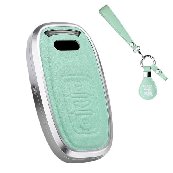 【並行輸入品】SANRILY Silver Metal Frame &amp; Genuine Leathe...