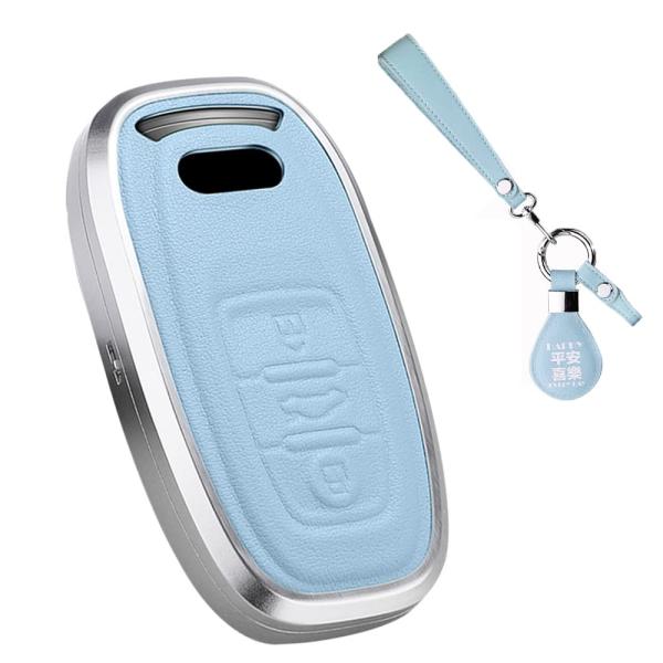 【並行輸入品】SANRILY Silver Metal Frame &amp; Genuine Leathe...