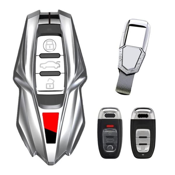 【並行輸入品】JanneChou Sporty Metal Smart Remote Key Fob...