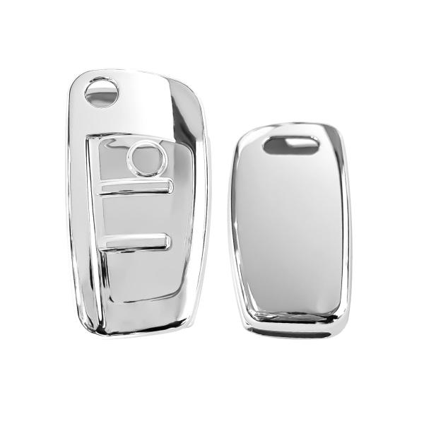 【並行輸入品】Xotic Tech Silver Soft TPU Folding Remote S...