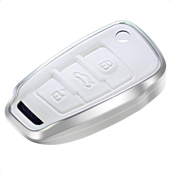 【並行輸入品】SK CUSTOM Silver Leather and Aluminum Frame...