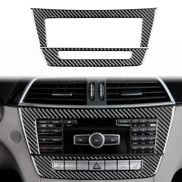 【並行輸入品】JUPIZEUS カーボンファイバー、メルセデスベンツアクセサリー用、セントラルコント...