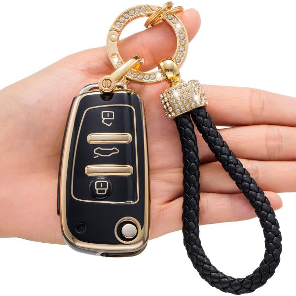 【並行輸入品】アウディキーフォブカバー アウディA4 Q7 Q5 TT A3 A6 SQ5 SQ7 ...