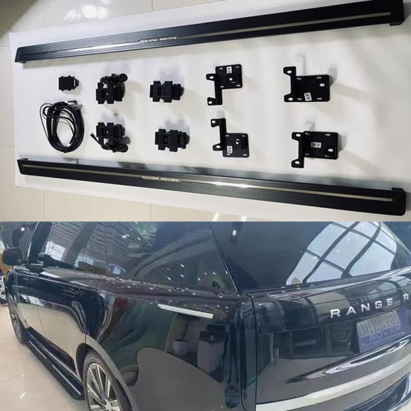 【並行輸入品】Power Deployable Side Step Fit for Land Rov...